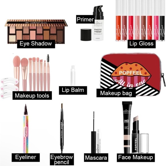 Makeup All in One Kit/Set for Women/Teens/Preteens Beginners/Professionals | NEW - Picture 2 of 9